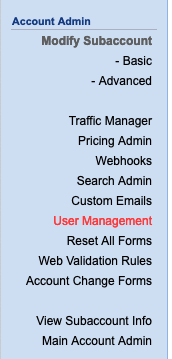 CCBill user management